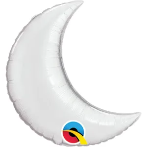 SILVER CRESCENT MOON MINI SHAPE
