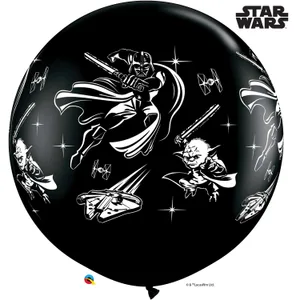 3' STAR WARS DARTH VADER & YODA ONYX BLACK