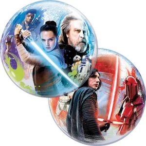 22" STAR WARS THE LAST JEDI BUBBLE BALLOON