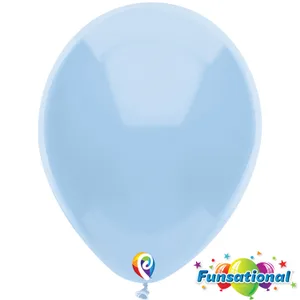 12" BABY BLUE FUNSATIONAL 15 CT