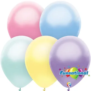 12" PEARL PASTEL ASSORTED FUNSATIONAL 50/BAG