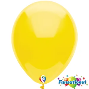 12" YELLOW FUNSATIONAL 50/BAG