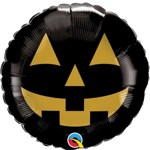 18" JACK FACE BLACK & GOLD