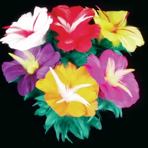 6 FLOWER FEATHER BOUQUET