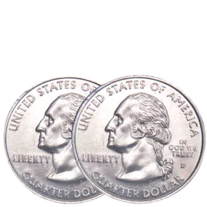 TWO HEADED QUARTER