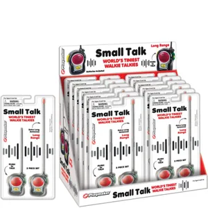 WORLD'S TINIEST WALKIE TALKIES