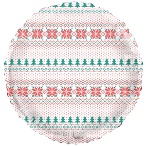 18" UGLY SWEATER PRINT