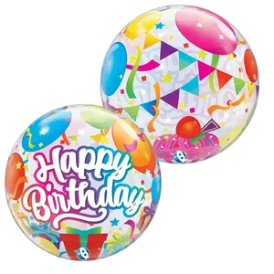 22" Birthday Surprise Bubble Balloon