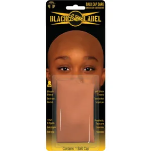 DARK BROWN BALD CAP