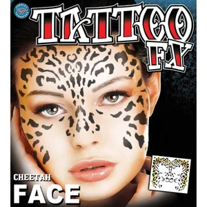 CHEETAH COSTUME FACE KIT