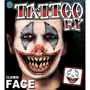 CLOWN COSTUME FACE KIT