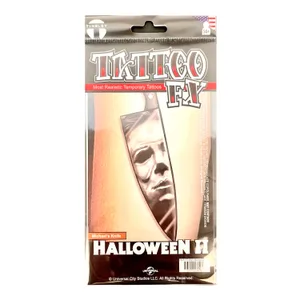 MICHAEL MYERS KNIFE HALLOWEEN TATTOO FX