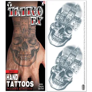 SKULL HAND TATTOO FX