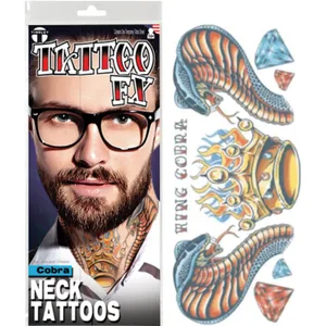 COBRA NECK TATTOO FX