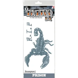 SCORPION PRISON TATTOO