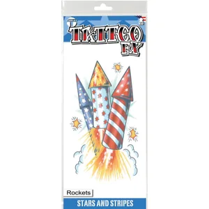 ROCKETS STARS & STRIPES TATTOO