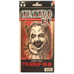 PALE GIRL TERRIFIER 3 TATTOO FX