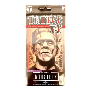 FRANKENSTEIN'S MONSTER UNIVERSAL MONSTERS TATTOO FX