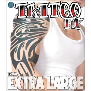 TRIBAL X-TRA LARGE TATTOO FX
