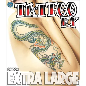 DRAGON X-TRA LARGE TATTOO FX