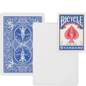 BICYCLE BLANK FACE BLUE