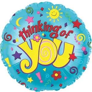 17" THINKING OF YOU SUN & STARS