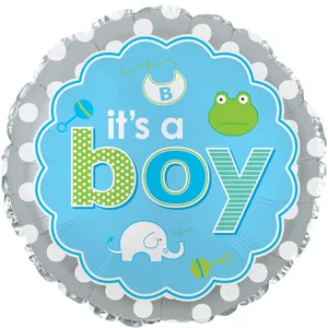 17" IT'S A BOY BABY ICONS