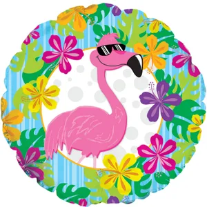 17" FLAMINGO-LUAU