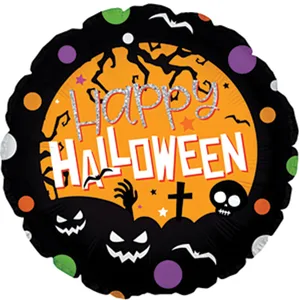 17" HAPPY HALLOWEEN SHADOWS 