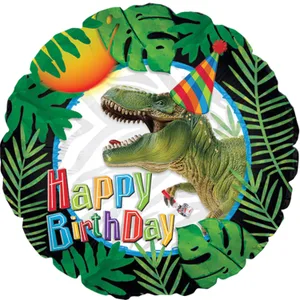 17" HAPPY BIRTHDAY PARTY DINOSAUR