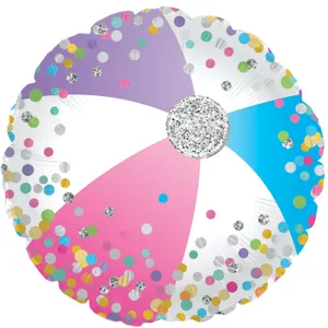 PASTEL SPARKLE BEACHBALL MINI 