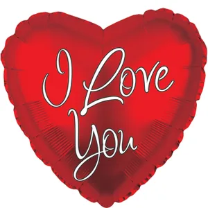 17" I LOVE YOU INSPIRED SCRIPT