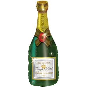 37" CONGRATS CHAMPAGNE BOTTLE