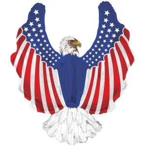 36" PATRIOTIC EAGLE SHAPE