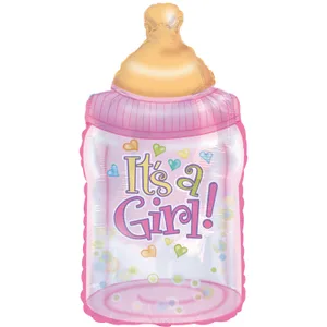 34" BABY GIRL BOTTLE SHAPE