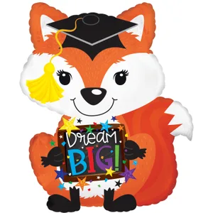 22" DREAM BIG GRAD FOX