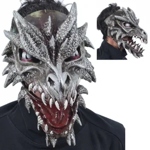 DRAGON FACE GREEN MASK
