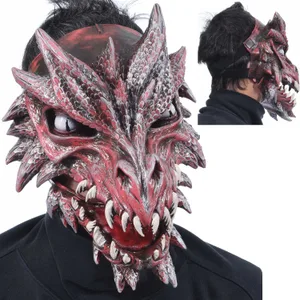 DRAGON FACE RED MASK