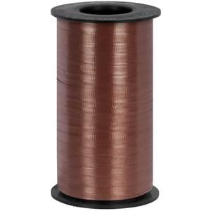 BROWN (CHOCOLATE) CURLING RIBBON CRIMPED