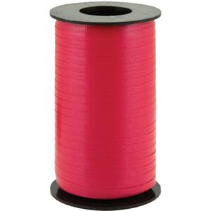 RED CURLING RIBBON CRIMPED
