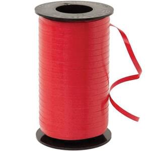 RED CURLING RIBBON SMOOTH