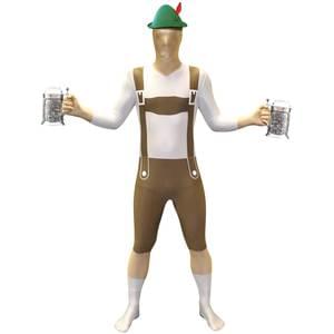 LEDERHOSEN ADULT MORPHSUIT XX-LARGE