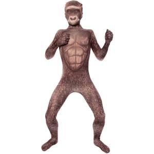 SILVERBACK GORILLA KIDS MORPHSUIT SMALL