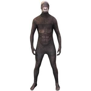 SILVERBACK GORILLA ADULT MORPHSUIT MEDIUM