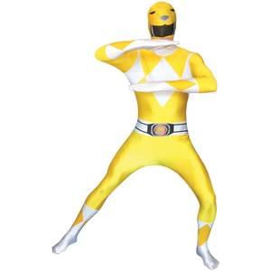 YELLOW POWER RANGERS ADULT MORPHSUIT XX-LARGE