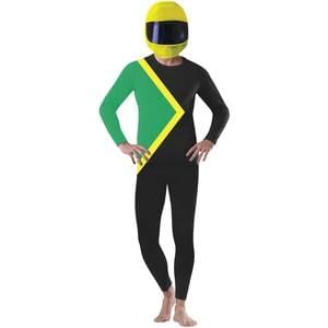 JAMAICAN ADULT MORPHSUIT XX-LARGE