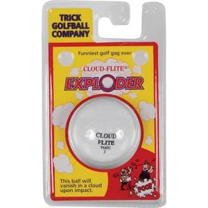 EXPLODING GOLF BALL CLAM SHELL