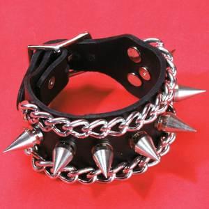 7 PIN & CHAIN PUNK BRACELET