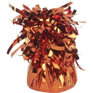ORANGE FOIL BALLOON WEIGHT 5 OZ
