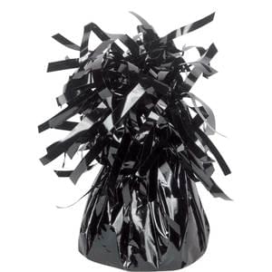 BLACK FOIL BALLOON WEIGHT 5 OZ